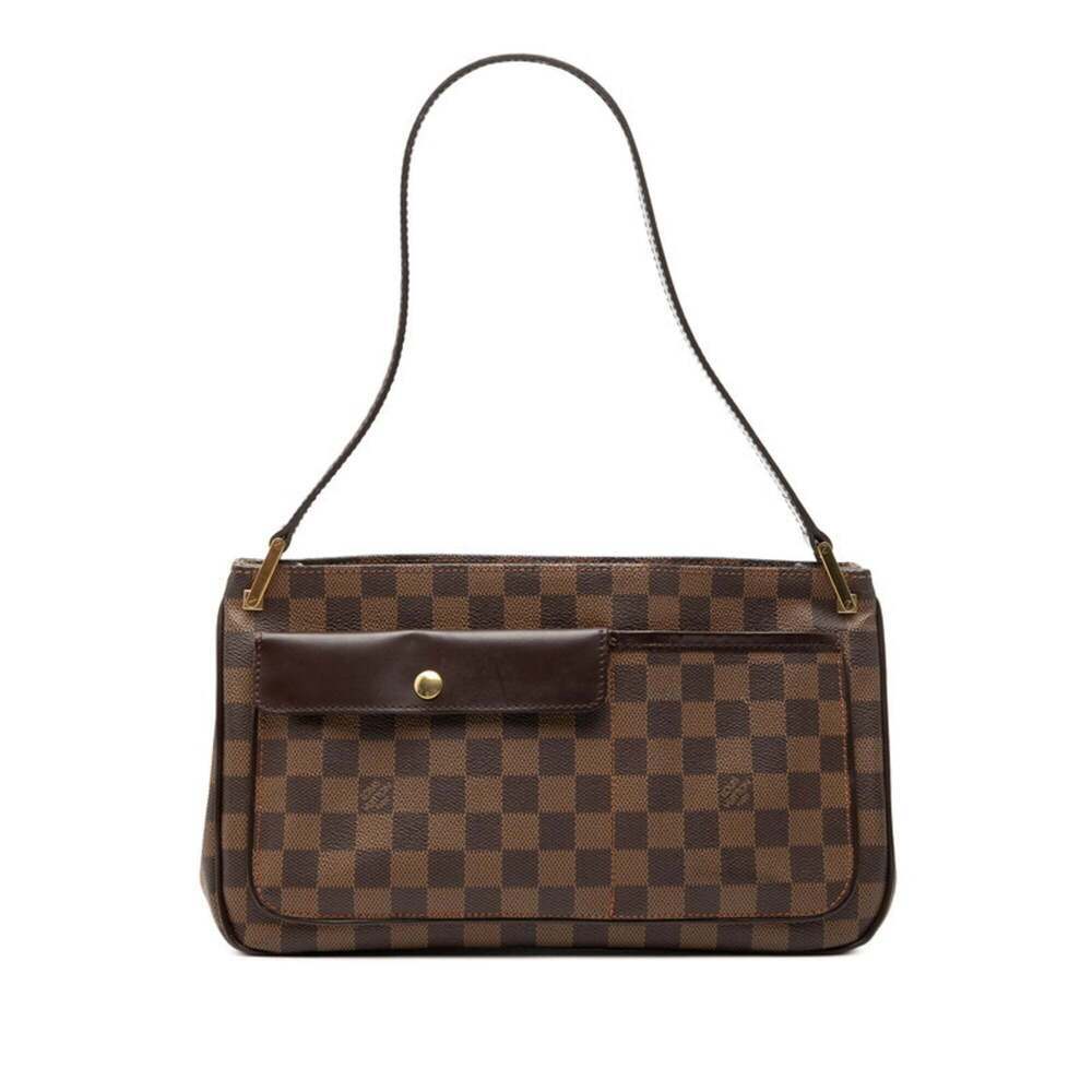 LOUIS VUITTON Brown Damier Leather Shoulder Bag